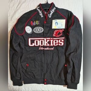 Cookies clothing brand Enzo Premium Octane driver's jacket men's size Small